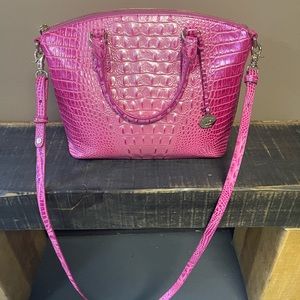 Brahmin Duxbury satchel in hibiscus